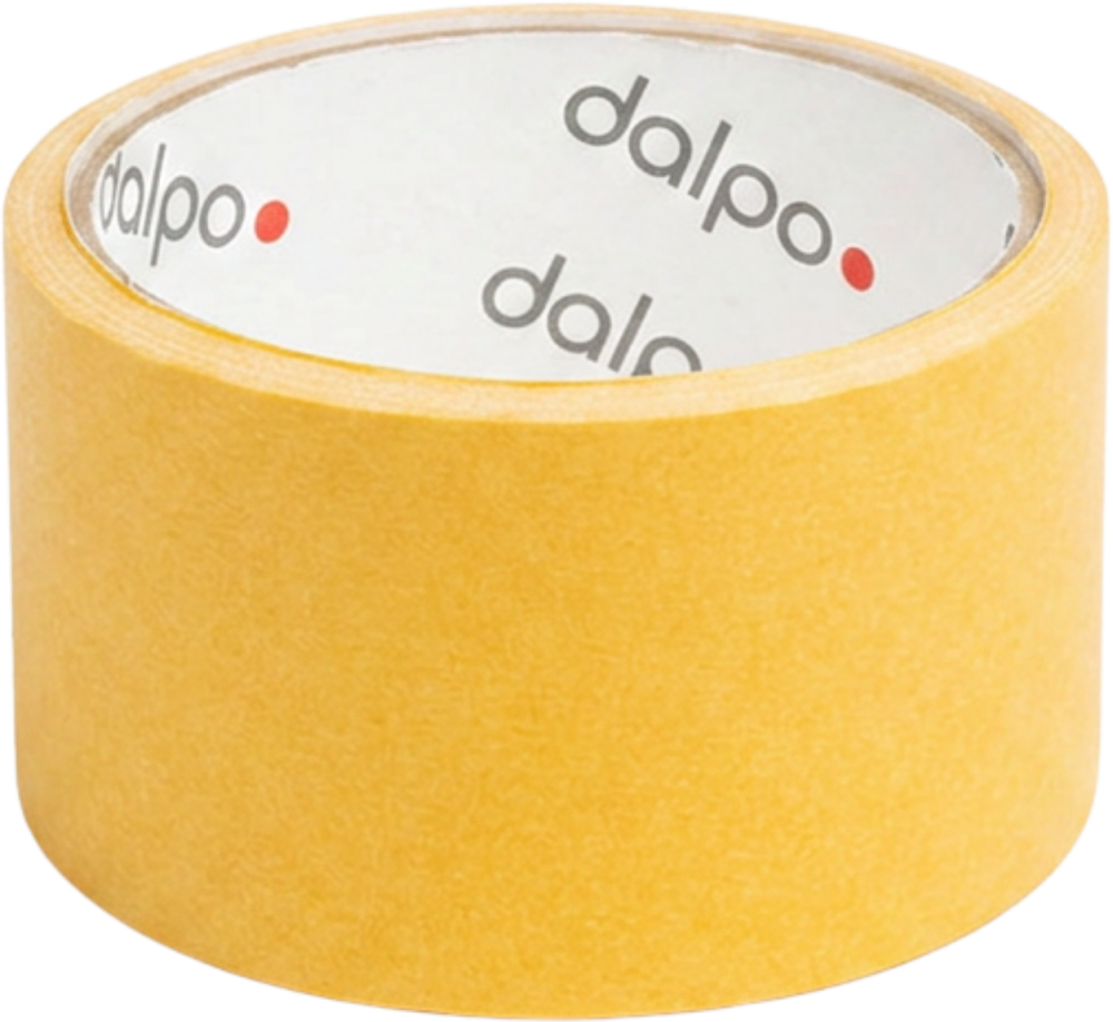 Taśma dwustronna Dalpo, 50mm x 25m, biały