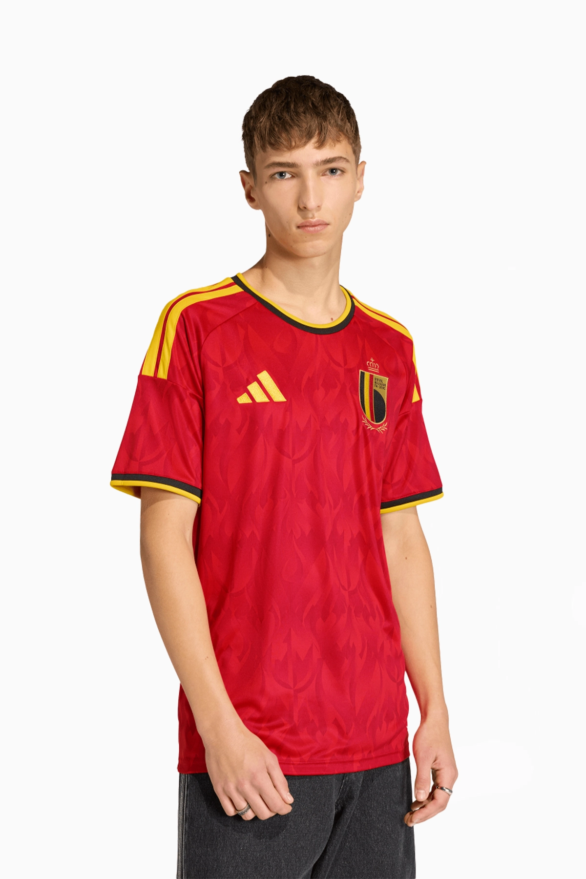 Koszulka Reprezentacji Belgii adidas 2026 Domowa Replica - Czerwony
