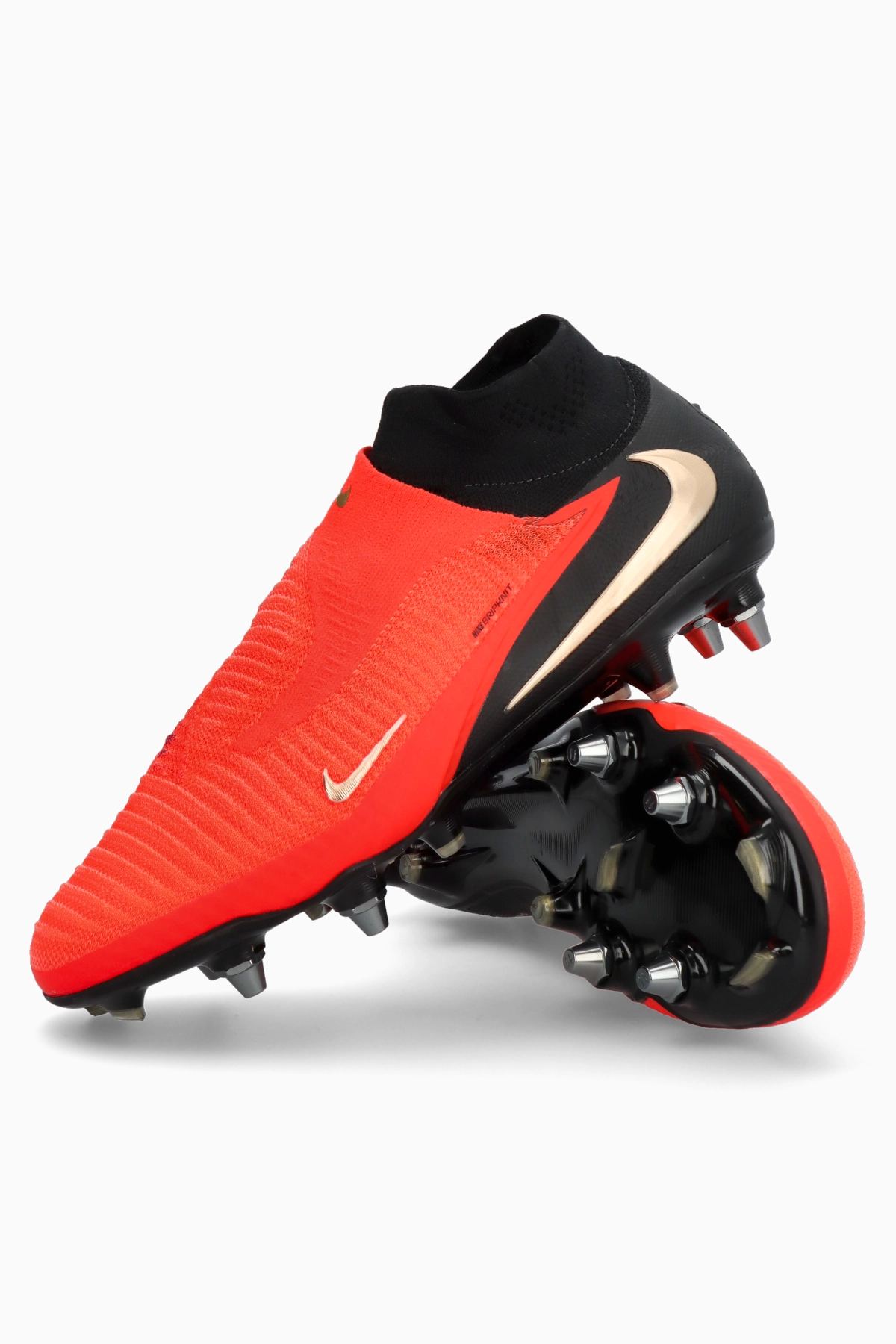 Wkręty Nike Phantom 6 High Elite SG-PRO - Czerwony