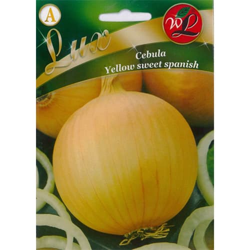 1 szt, Hagyma Yellow sweet spanish - Magok: Mod de ambalare: 5 g