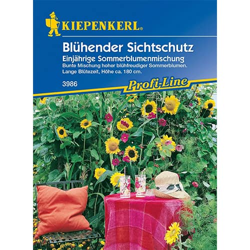 1 szt, Blumenmischung Blühender Sichtschutz - Samen: Ilość w opakowaniu: 1 Stück