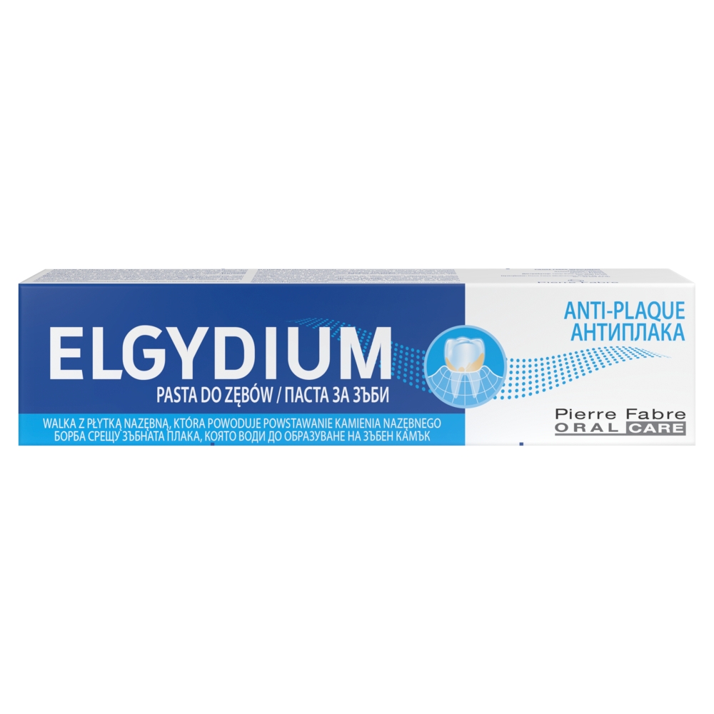 Elgydium anti-plaque - pasta do zębów, 75 ml