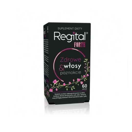 Regital forte - włosy i paznokcie, tabletki, 60 sztuk