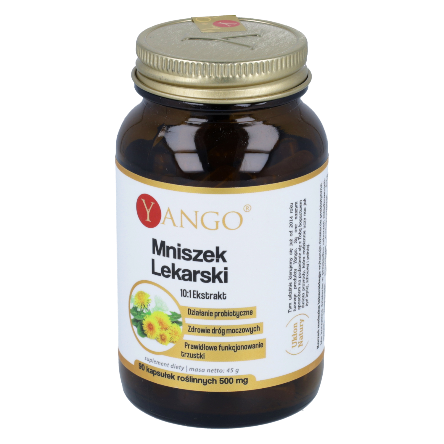 Yango mniszek lekarski, 90 kapsułek