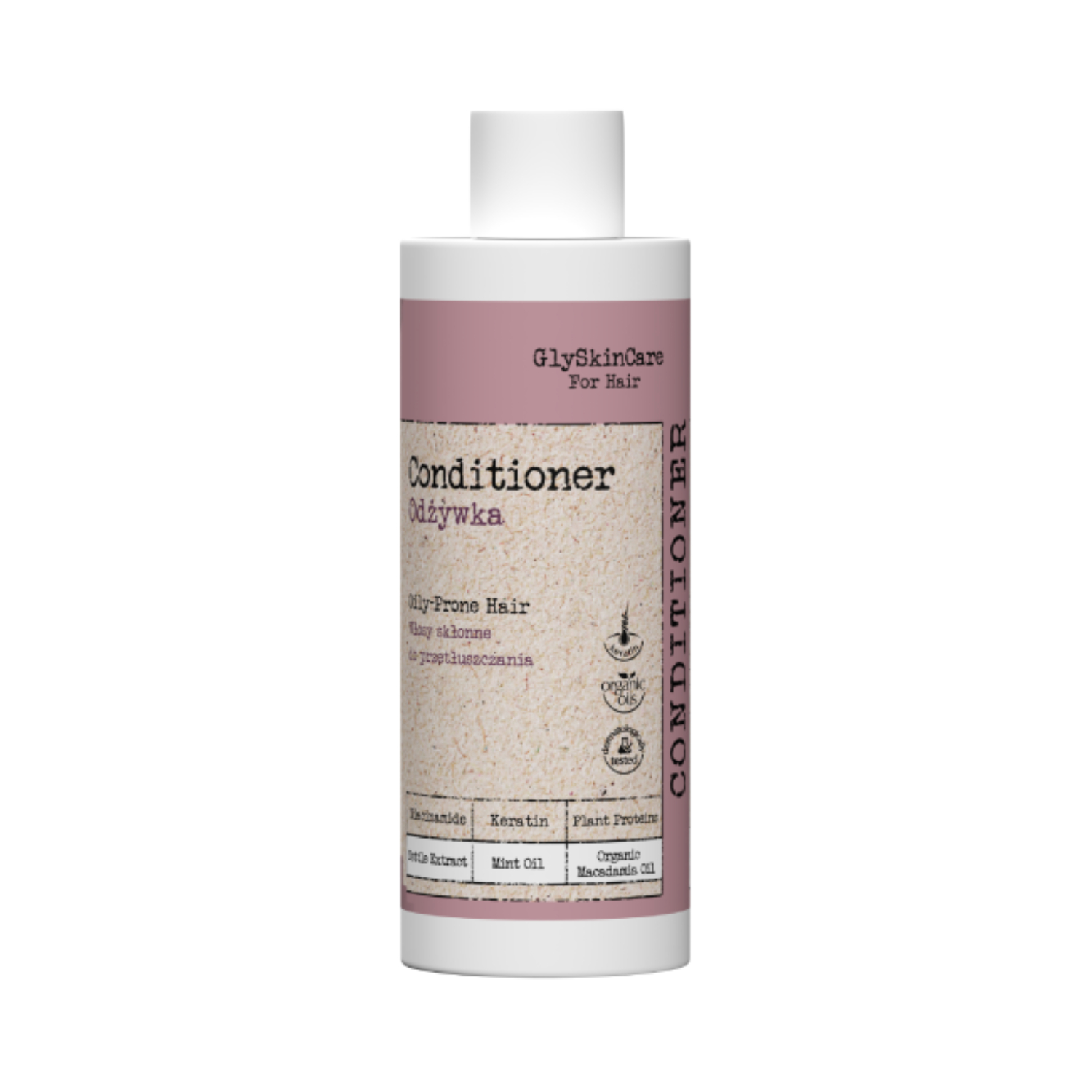 Glyskincare - for body and hair, szampon do włosów równowaga, 200 ml (data ważności: 31.08.2026)