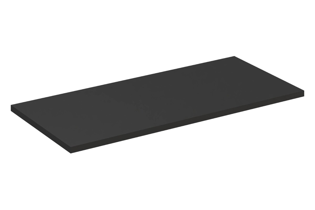 Comad Talia Casella blat naszafkowy 120x46 cm czarny mat BLACK 89-120-46 L