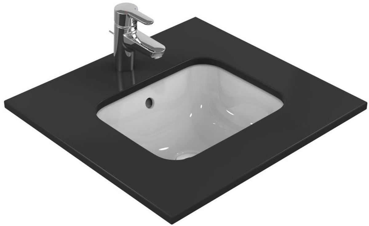 Ideal Standard Connect umywalka 35,5x28,5 cm podblatowa prostokątna biały połysk E505601