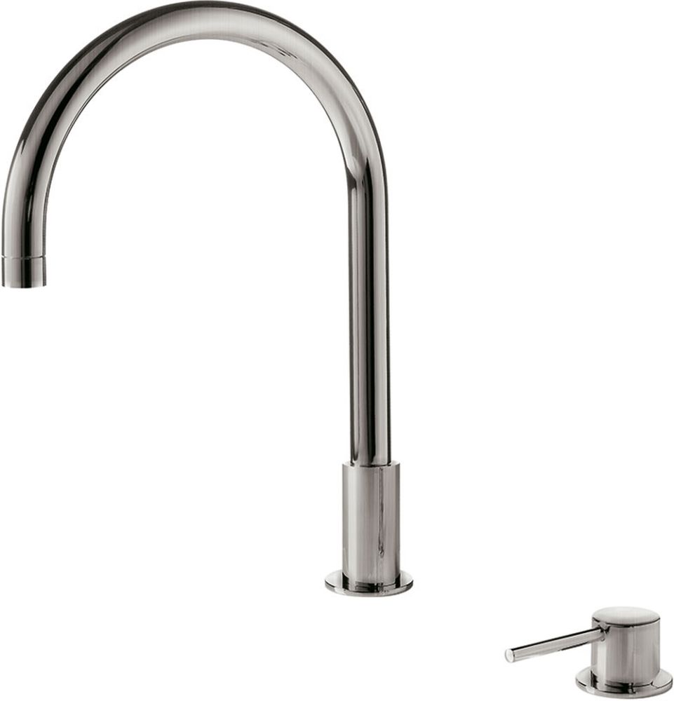 Tres Study Exclusive bateria umywalkowa stojąca wysoka 2-otworowa stal 261.105.01.AC