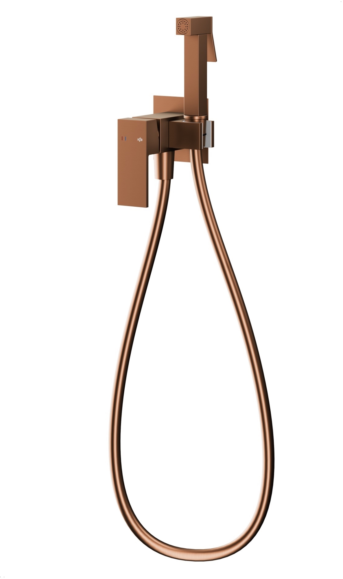 KFA Armatura Logon Brushed Rose Gold bateria bidetowa podtynkowa miedź szczotkowana 5139-512-34