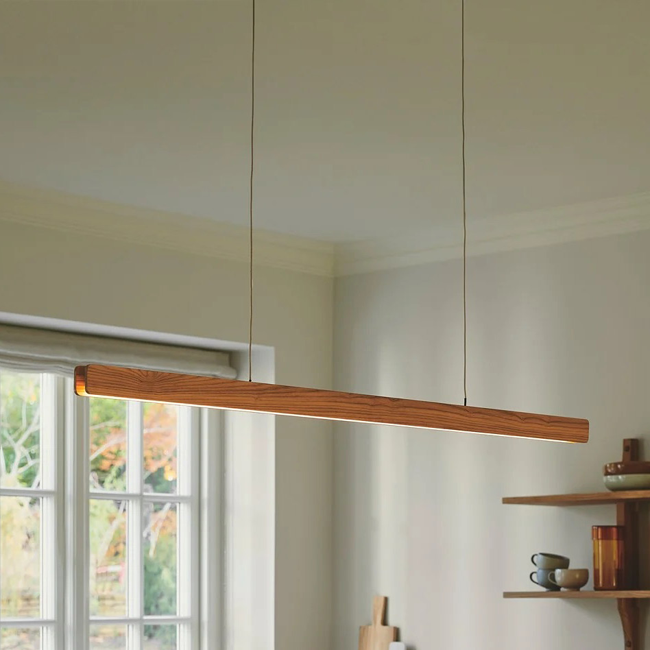 Nordlux Ilgas lampa wisząca 1x47 W drewno 2412053014