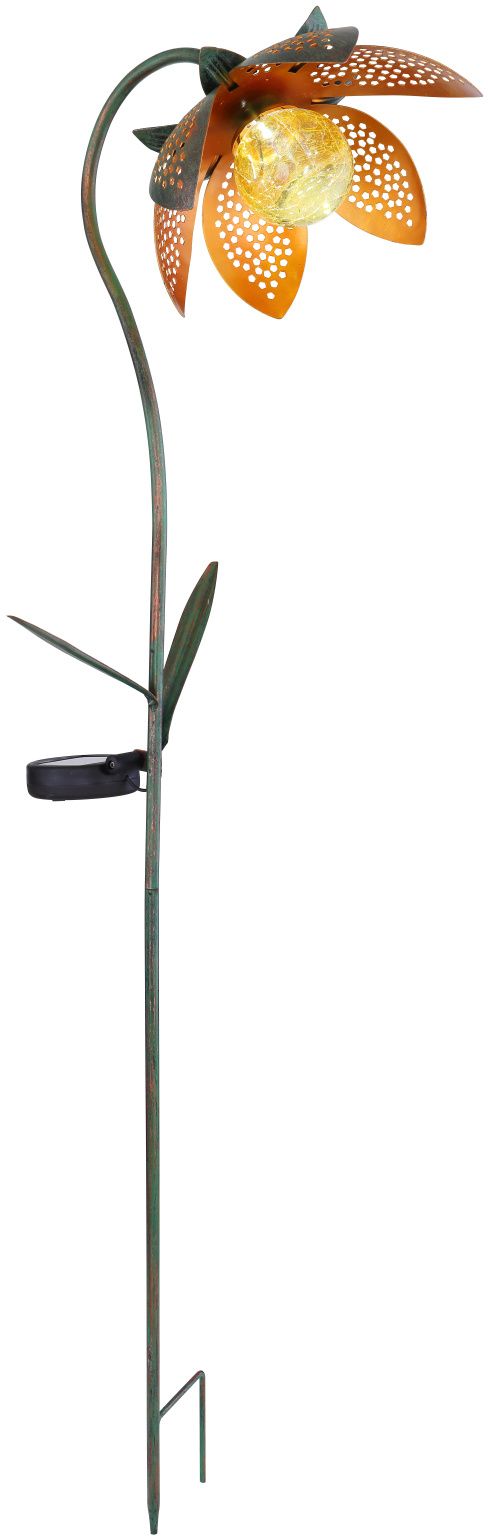 Globo Lighting Solar lampa solarna stojąca 1x0,06 W zielony/złoty 33653