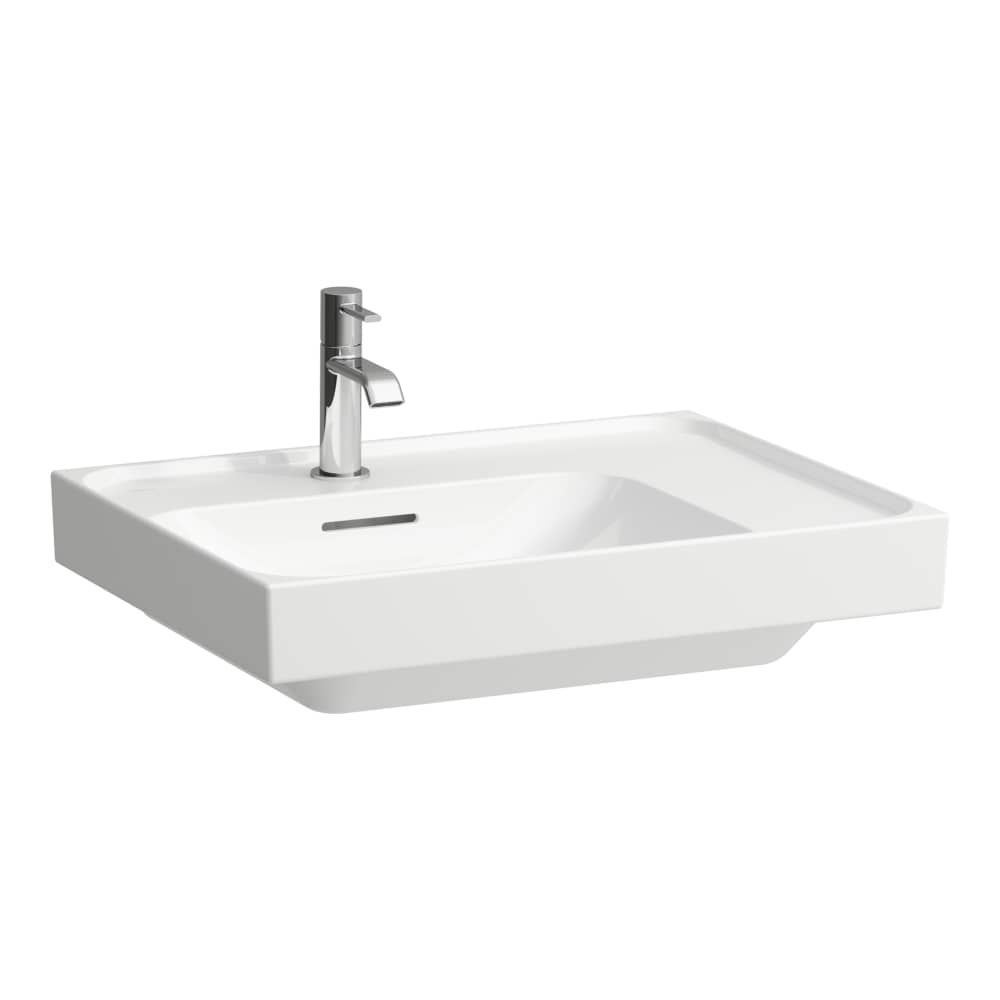 Laufen Meda umywalka 60x46 cm prostokątna meblowa biały połysk H8181110001041