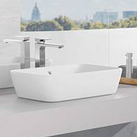 Villeroy & Boch Architectura umywalka 60x40 cm nablatowa prostokątna Weiss Alpin 5A276001