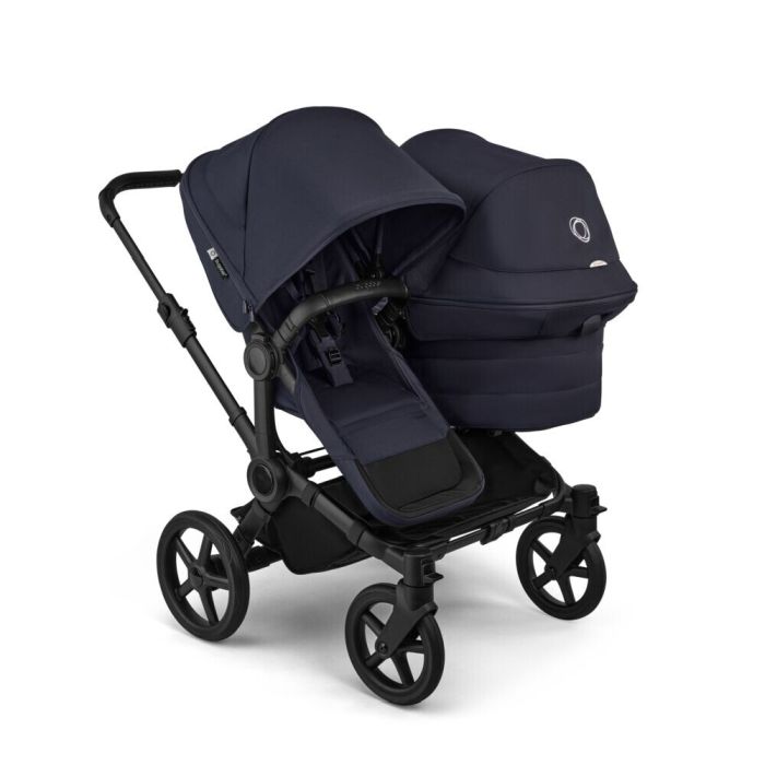 Bugaboo Donkey 6 Duo - wózek głęboko-spacerowy dla dwójki dzieci w różnym wieku-Deep Indigo