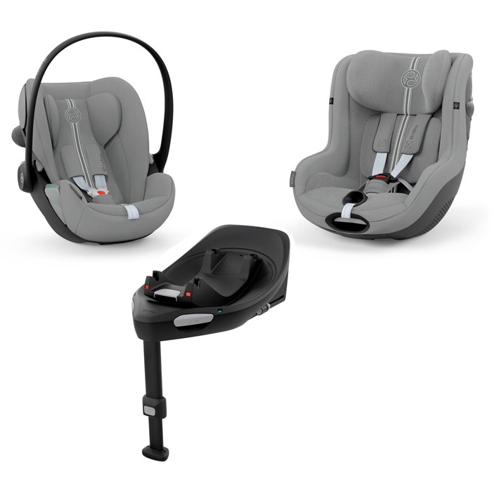 Cybex Modular G3-Line Set - zestaw modularny Cloud G3 + Sirona G3 + base G3-Plus Stone Grey
