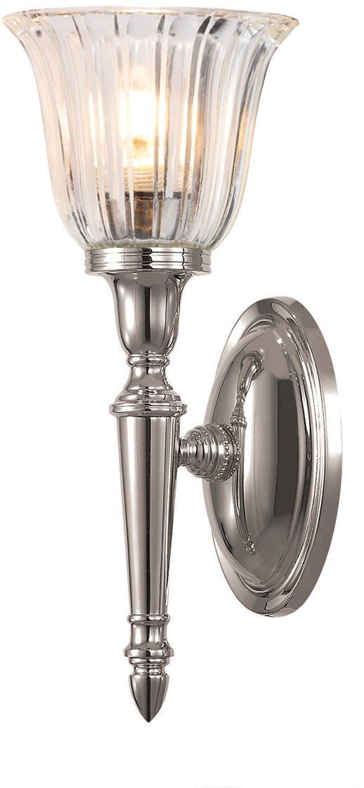 Darmowa Dostawa - Kinkiet 1x3 W nikiel Elstead Lighting Dryden BATHDRYDEN1PN