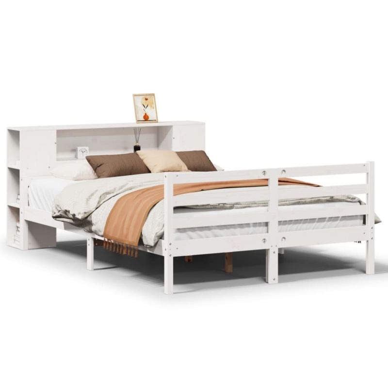 Rama łóżka WaszeMeble 150x200 cm Biały sosna WM-3322206 1 szt.