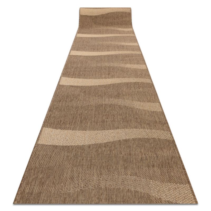 Chodnik RugsX 70x430 cm brąz 245596 1 szt.