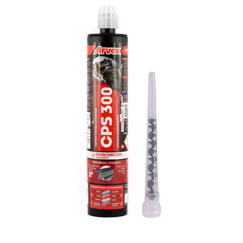 Kotwa Chemiczna ARVEX CPS 300 ml zestaw 2szt.