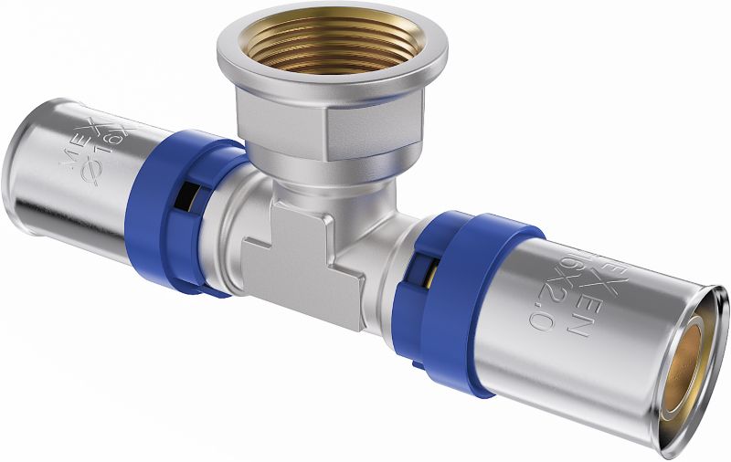 Trójnik zaprasowywany Mexen PEX-P 25 x 1 GW x 25 mm 1 szt.