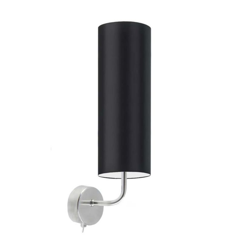 Kinkiet Volta Light Factory Bell Czarny Abażur 1xE27 1szt.