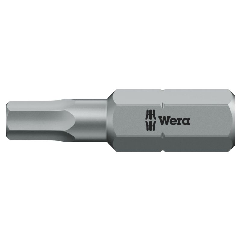 Bit Wera do śrub z gniazdem sześciokątnym z trzpieniem zabezpieczającym HEX 3 mm 05056343001 1 szt.