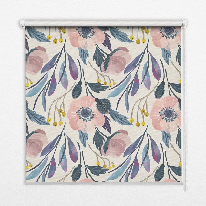 Roleta Do Okien Tulup 130x140 cm Maki Montaż do ściany/sufitu 1 szt.
