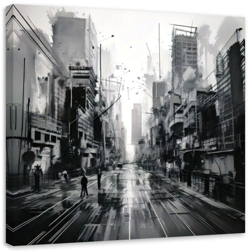 Obraz do sypialni Feeby Ulica Miasto Architektura 40x40cm 1szt