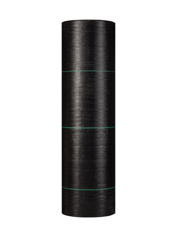 Agrowłóknina FUNFIT GARDEN 90g/m² czarna mata antychwastowa 1,6x100m +50 szpilek 1szt.