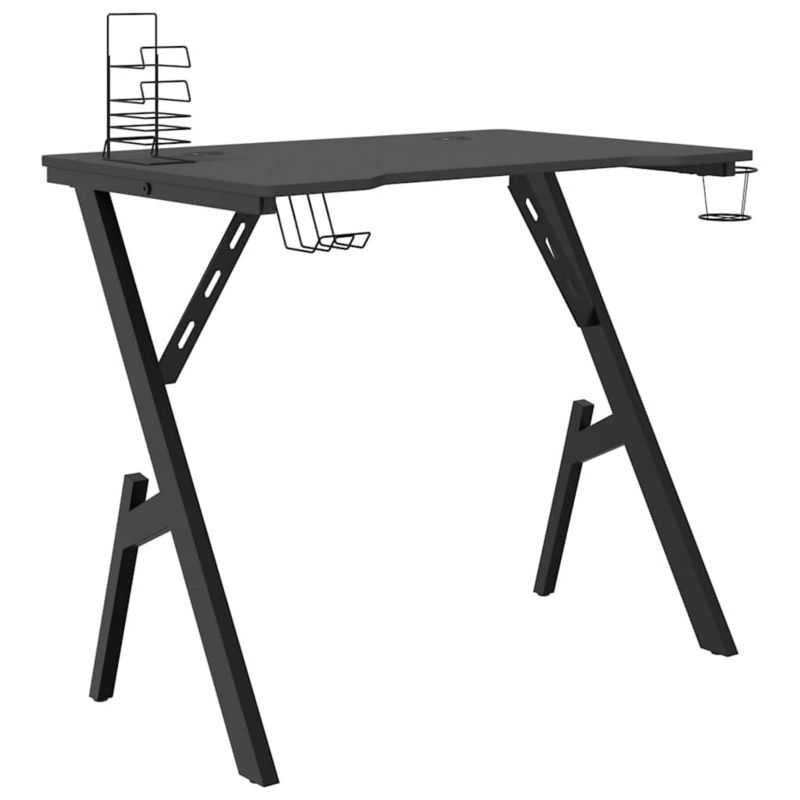 Biurko do gier vidaxl 90 x 60 x 75 cm 1 szt