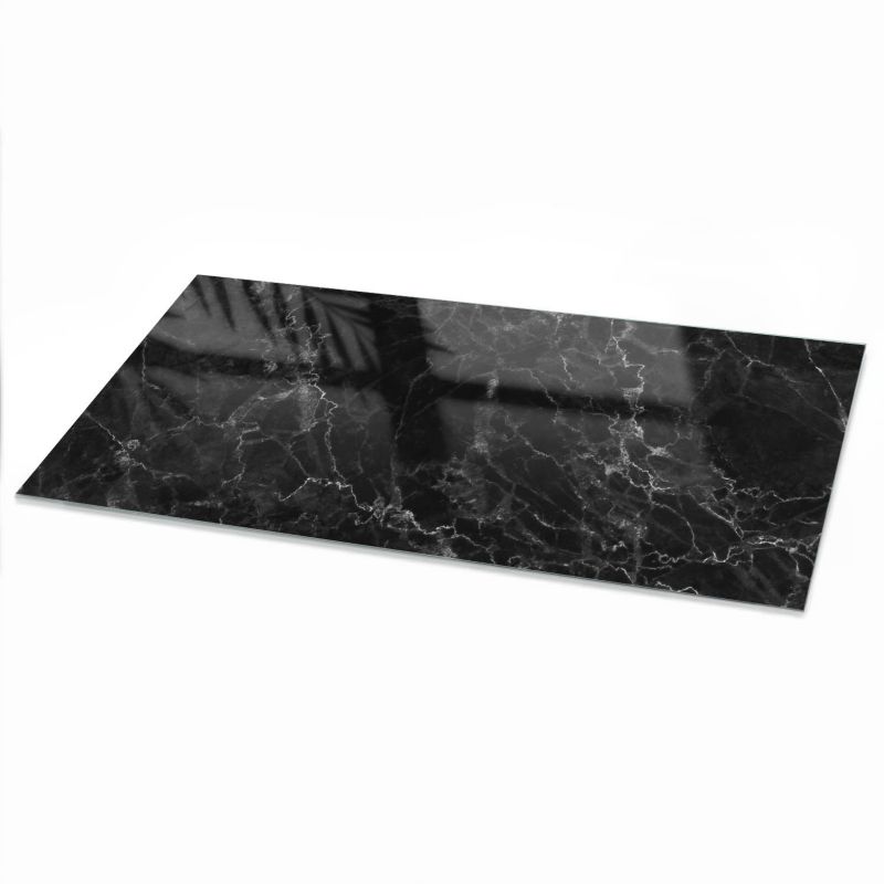 Blat ArtPrintCave 120x60 cm Marmurowa tekstura 1 - Szklany Blat na Stół z Nadrukiem Dekoracyjnym 1 szt.