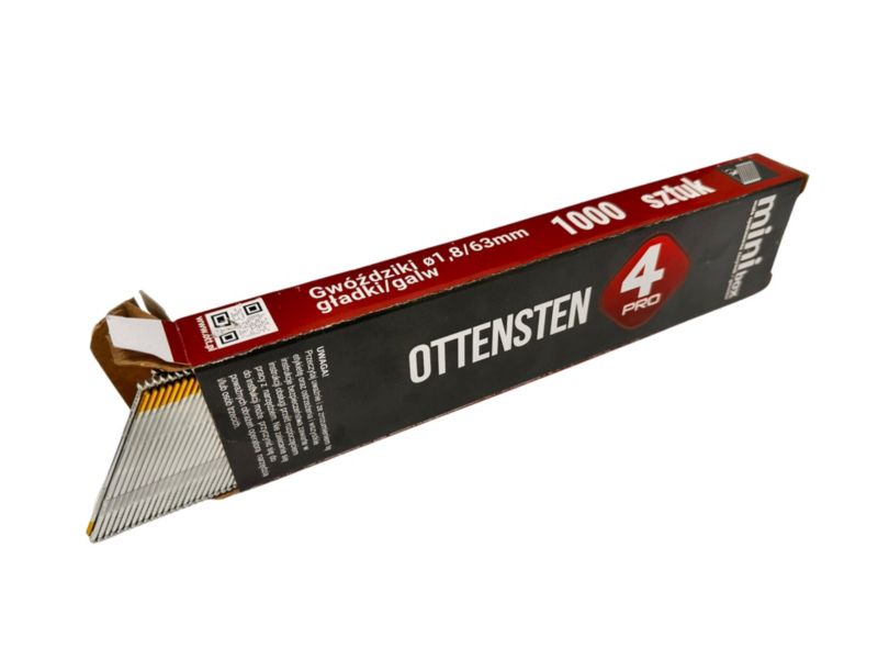 Gwoździe taśmowe 4PRO 1,8 x 63 mm 1000 szt.