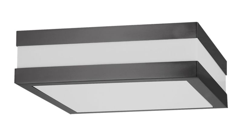 Lampa sufitowa zewnętrzna Rabalux Stuttgart antracytowa 2 x E27 x 11W IP44 wym: 28,5 x 28,5 x 28,5 cm - 1 szt.
