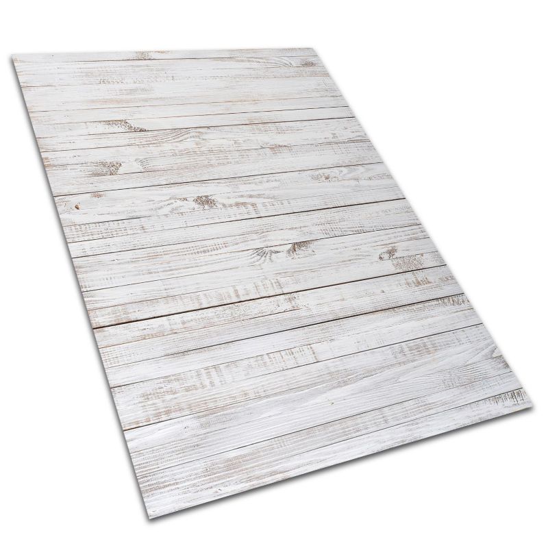 Dywan Zewnętrzny Na Patio Tulup 60x90 cm Do Ogrodu, Na Taras Tekstura białych desek 1 szt.