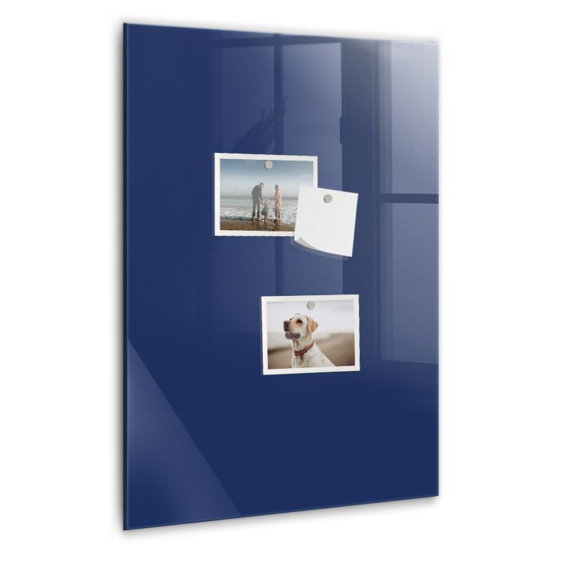 Magnetyczna Tablica Wallfluent 40x60 cm Elegancki klasyczny granat 1 szt.