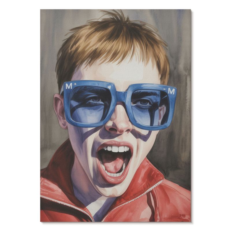 Obraz Plakat Canvas Tulup 59,4,x84 cm (A1) Wyraz twarzy Do salonu, biura, 1 szt.