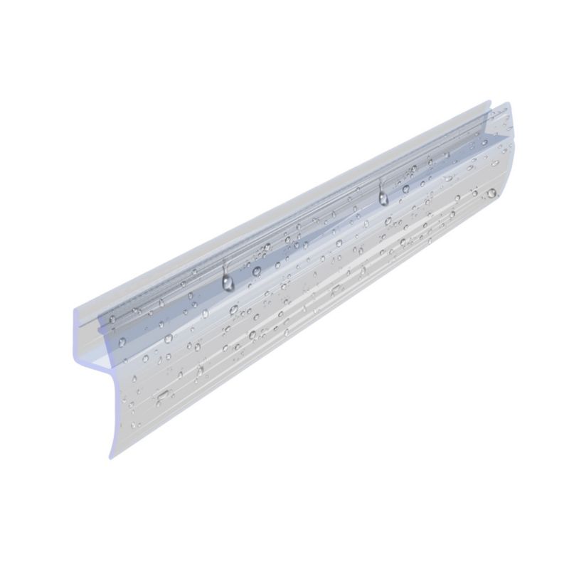 Uszczelka prysznicowa KYCT DK01 6 mm do szyby 110 cm transparentna PVC 1 szt