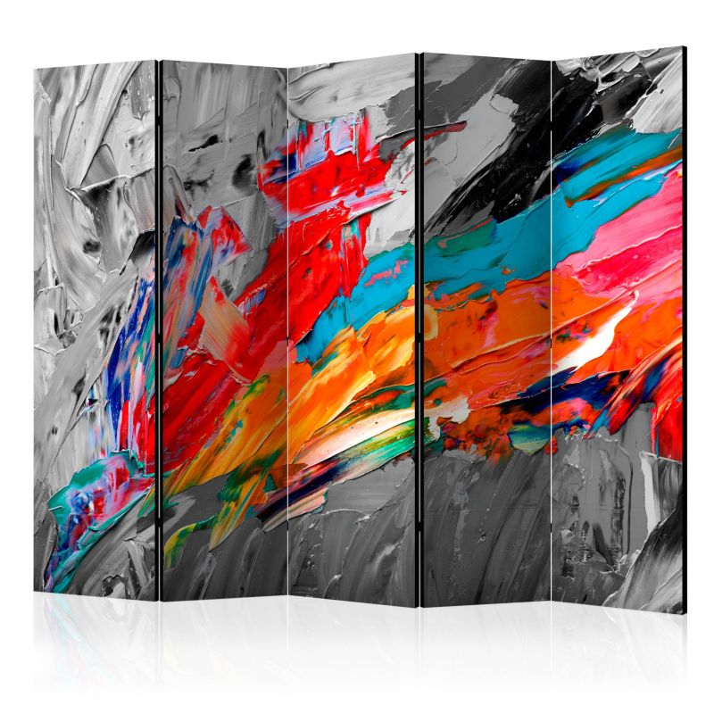 Parawan dwustronny Artgeist Abstrakcje 225x172 cm Abstrakcje 1 szt