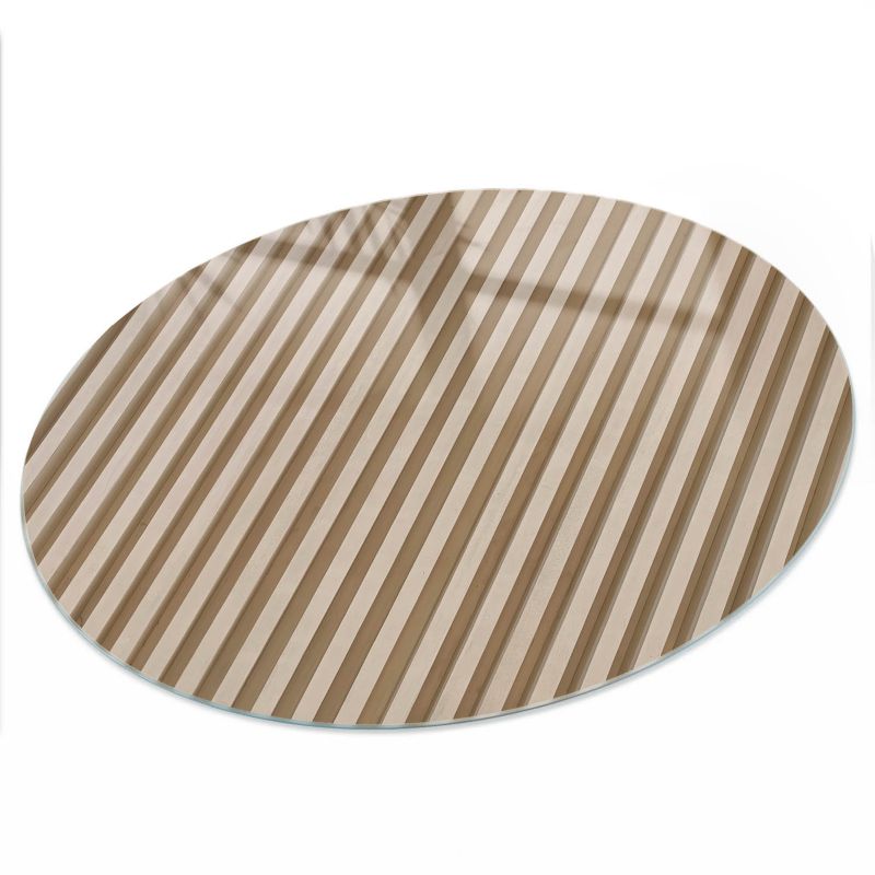 Szklany Blat ArtPrintCave fi100 cm Minimalistyczne wzory - Blat na Stół z Nadrukiem Dekoracyjnym 1 szt.