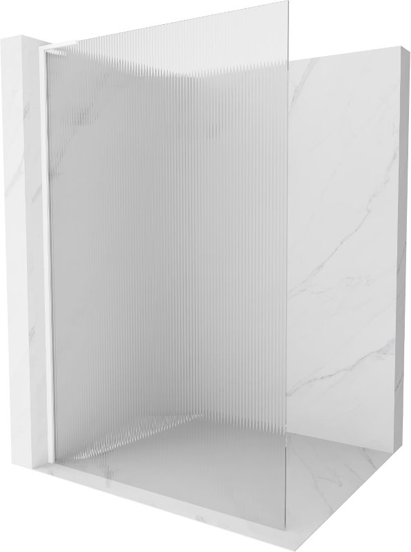 Ścianka prysznicowa Mexen Kioto L prążki 80x200 cm 800-080-103-20-09 1 szt.