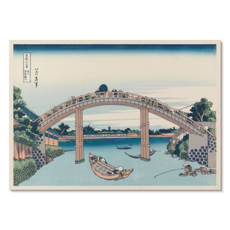 Plakat na Ścianę Tulup 84x59,4 cm (A1) Widok spod mostu Do salonu, sypialni, przedpokoju 1 szt.
