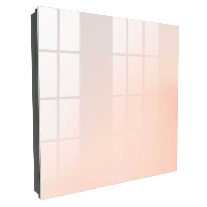 Skrzynka Na Klucze Tulup 30x30 cm Pastelowy minimalizm - Czarna - Otwierana na prawo 1 szt.