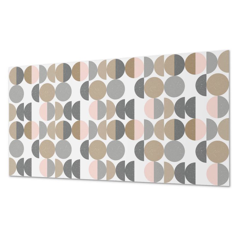 Winylowy Panel Z Grafiką ArtPrintCave 100x50 cm Geometria okręgów i półokręgów 1 szt.