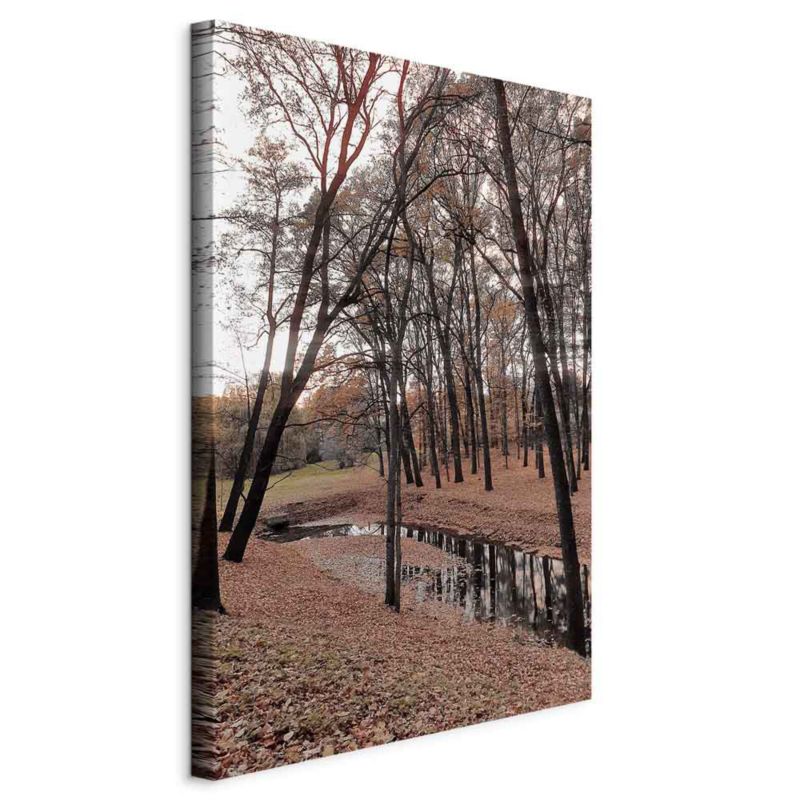 Obraz Artgeist Jesienny spacer 40 x 60 cm płótno włoskie 1 szt