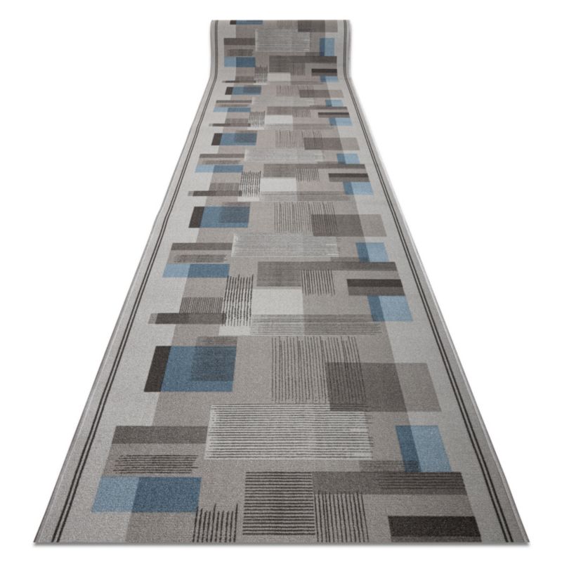 Chodnik RugsX 67x250 cm szary 270131 1 szt.