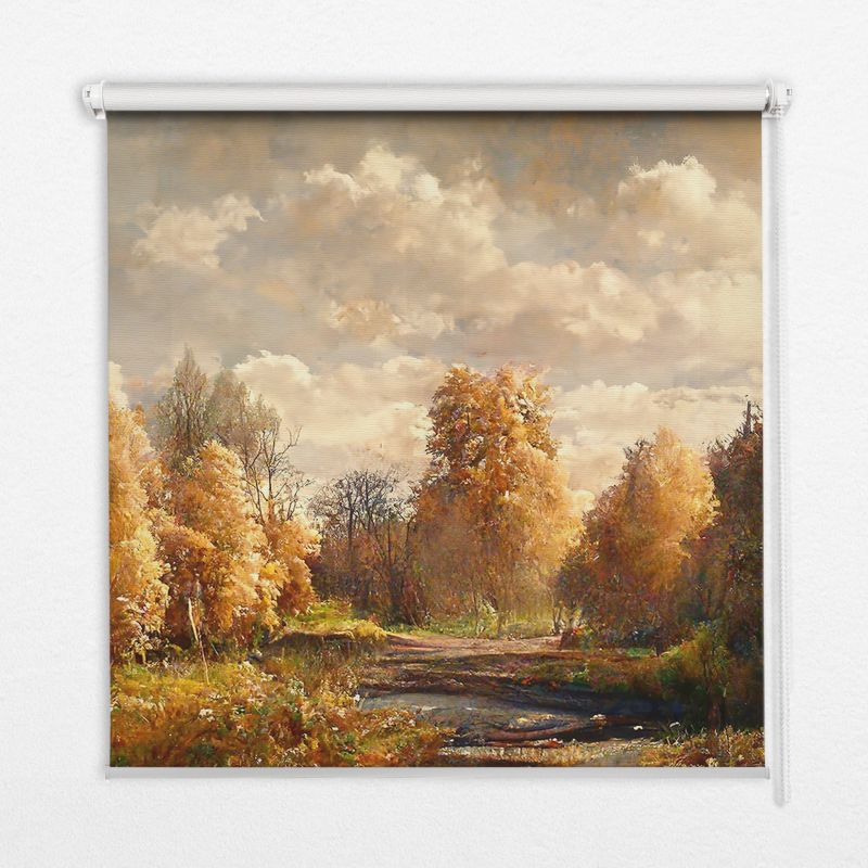 Roleta Do Okien Tulup 100x140 cm Staw Montaż do ściany/sufitu 1 szt.