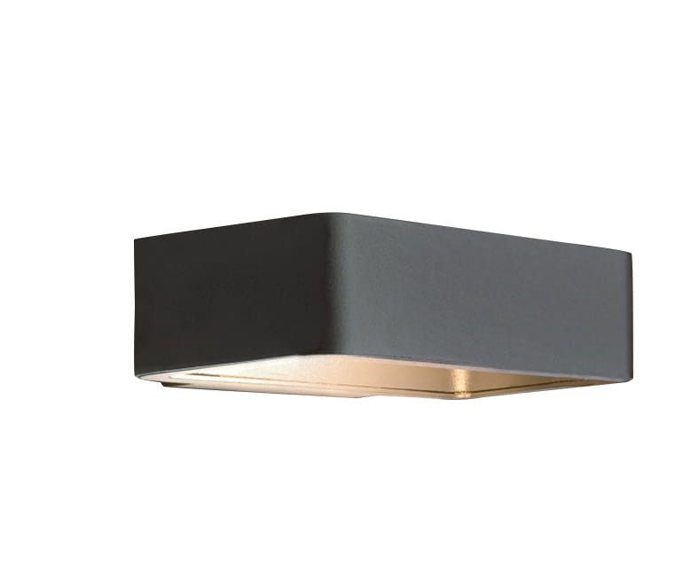 Kinkiet ścienny zewnętrzny Nowodvorski Lighting Muno grafit LED 6W 3000K 242lm IP54 wym: 6 x 22 x 13 cm aluminium - 1 szt.