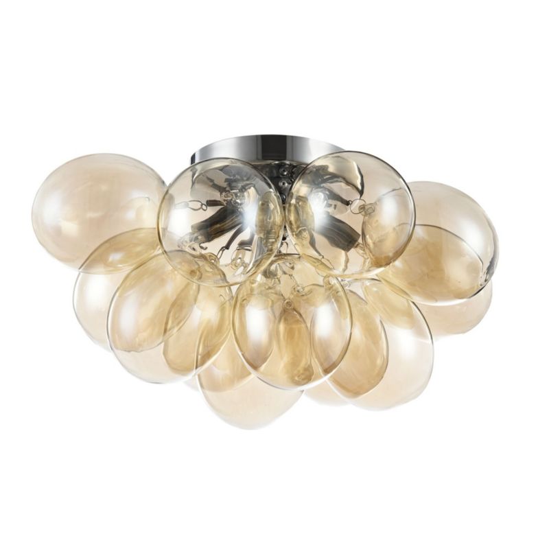 Lampa sufitowa wisząca Maytoni Balbo nikiel-transparentna wym: 25 x 38 x 38 cm 4xG9 x 28W 1 szt.
