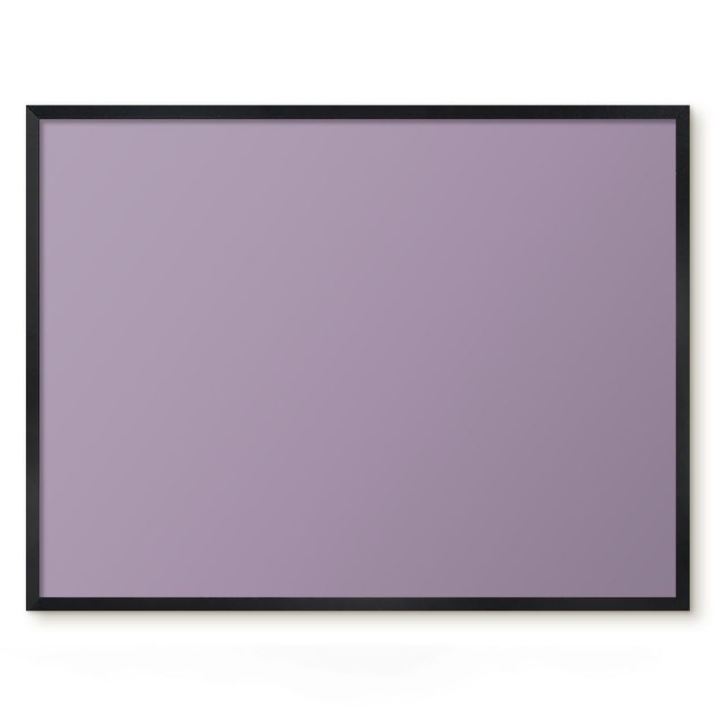 Tablica Magnetyczna Tulup 80x60 cm Liliowy fiolet - Czarna rama Do salonu, sypialni 1 szt.