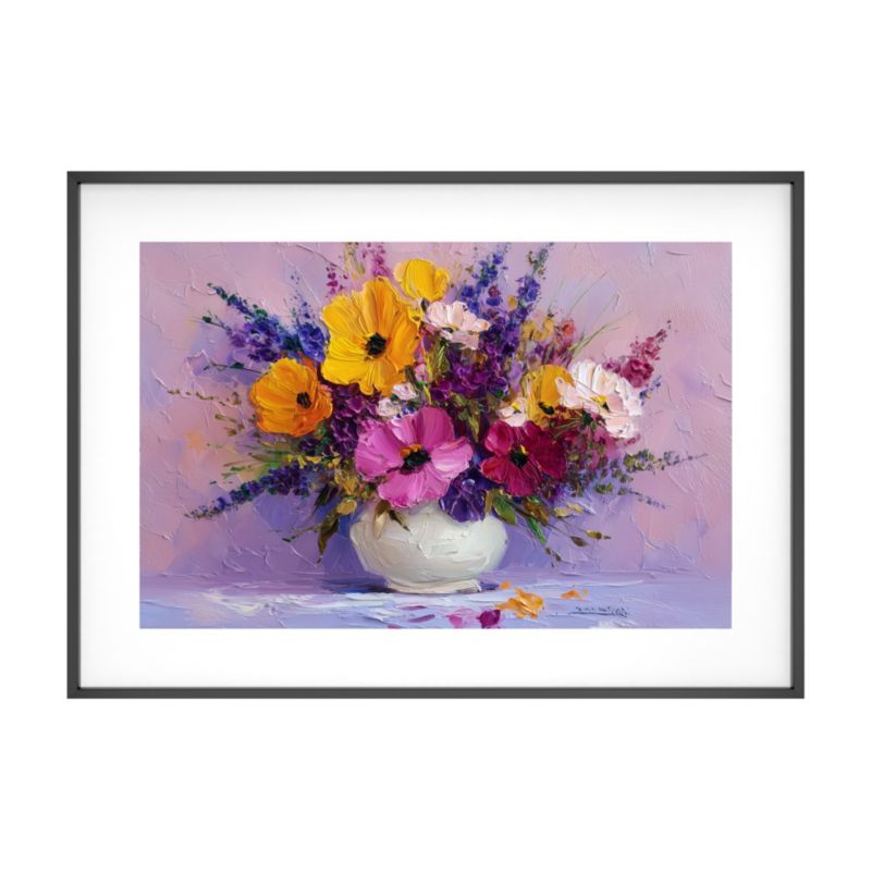 Plakat w ramie 50 x 70 cm wiosenne kwiaty